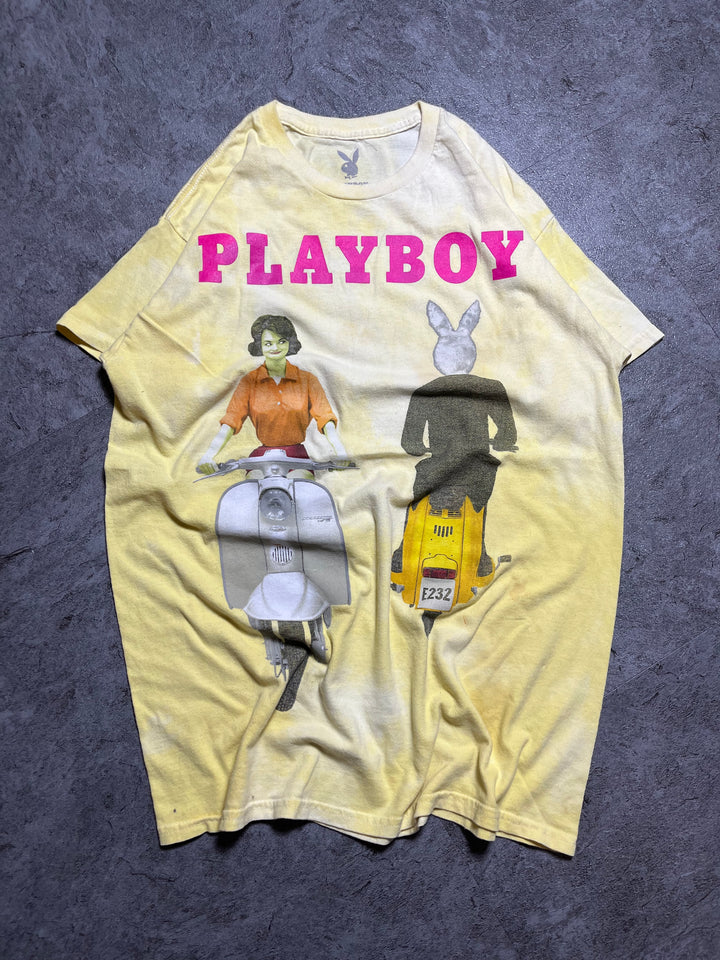 古着 PLAYBOY/プレイボーイTシャツ/サイズM