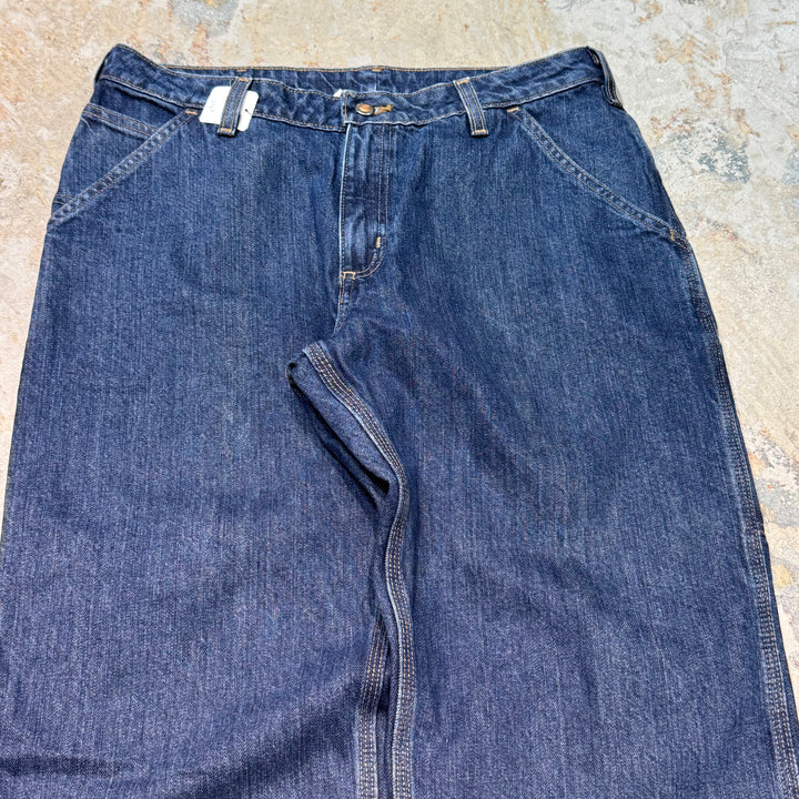 二手服裝carhartt/ carhartt/牛仔畫家褲子/女裝/實際尺寸12x28
