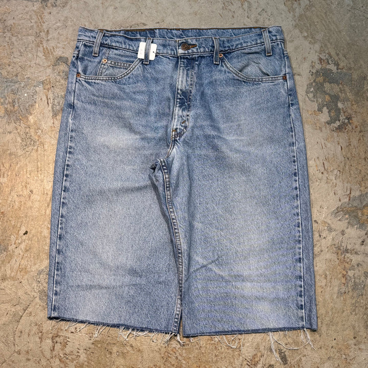 古着 Levi's 550 Customize Jorts/ リーバイス カスタマイズ ジョーツ/ Denim Pants/ デニムパンツ/ 実寸サイズ37