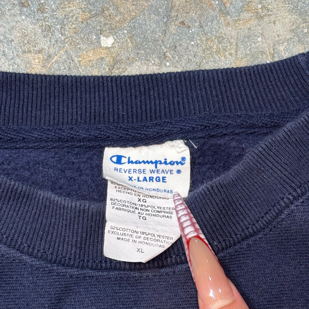 古着 Champion/ チャンピオン/リバースウィーブ/ クルーネックスウェット/ サイズXL
