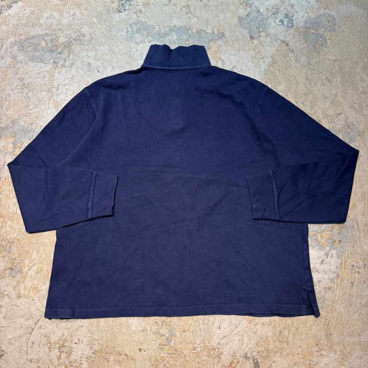 古着 POLO by Ralph Lauren/ ポロ バイ ラルフローレン/ ハーフジップニットセーター/ サイズXL