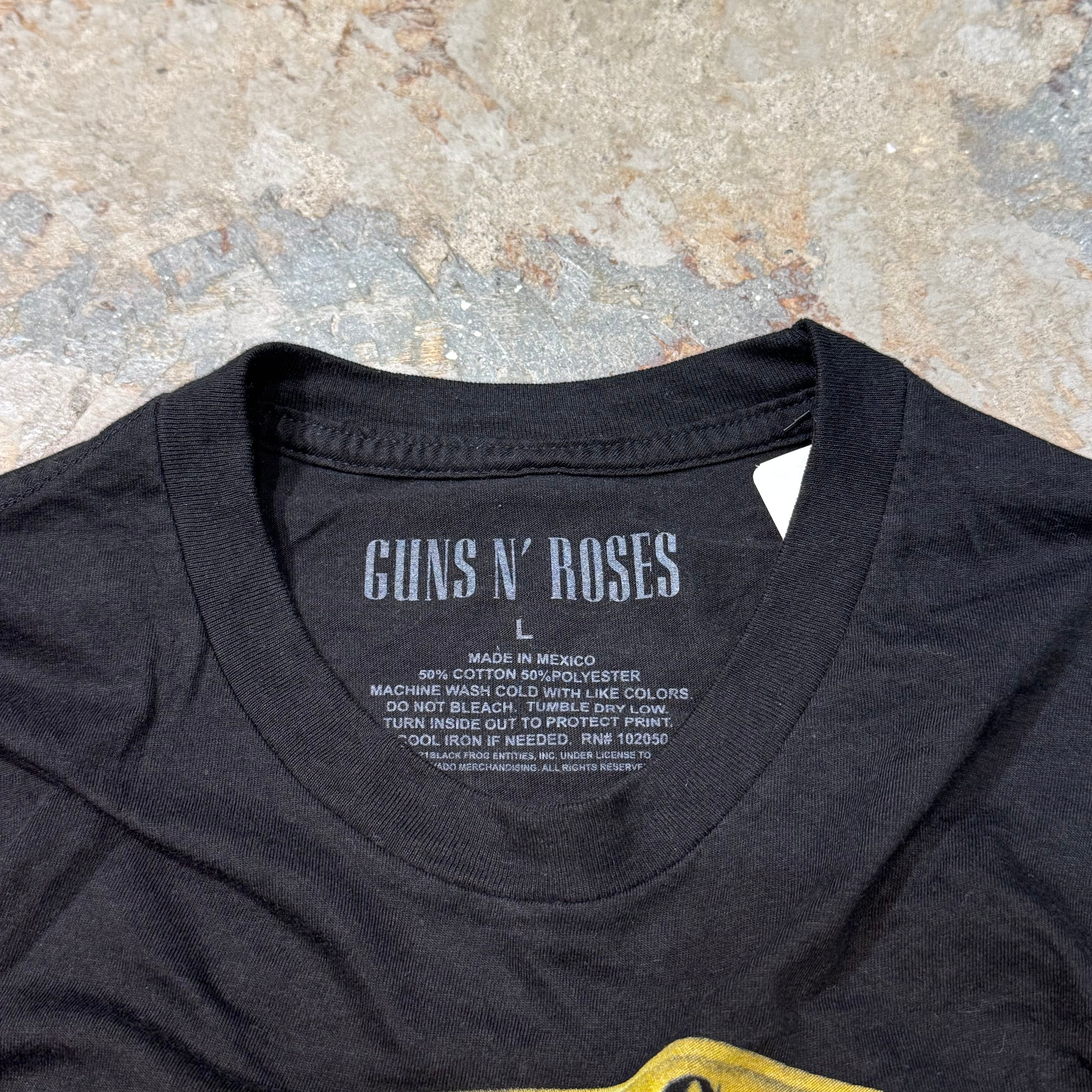 ガンズ・アンド・ローゼズバンドT Lサイズ 古着 GUNS N' ROSES/ガンズアンドローゼズ/バンドTシャツ/サイズ