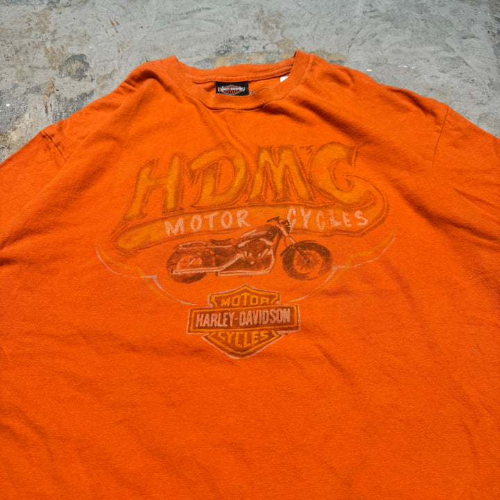 旧衣服Harley-Davidson/哈雷戴维森/印花T恤/尺码XL