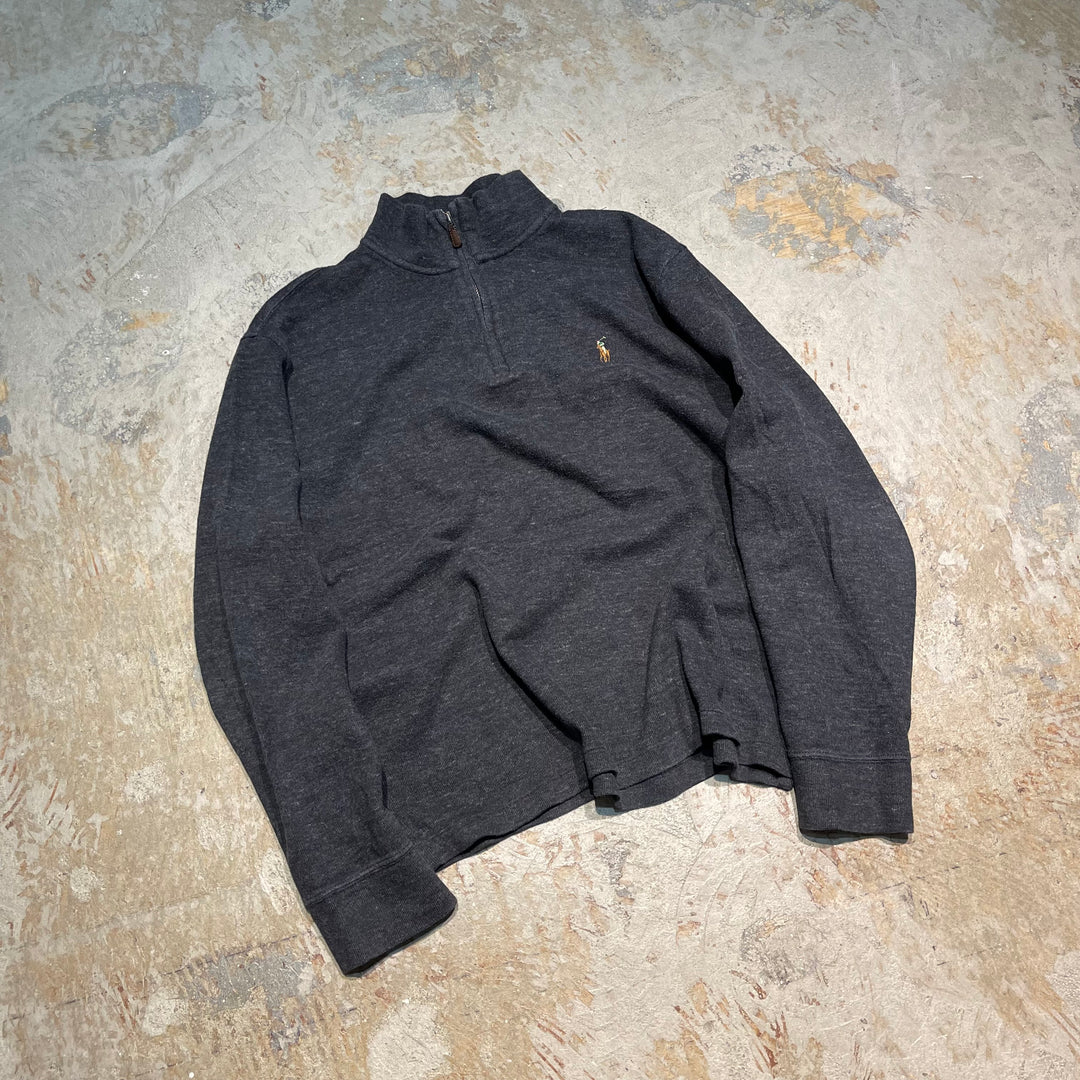 #3861 古着 POLO by Ralph Lauren/ポロバイラルフローレン/Half zip knit/ハーフジップニット/サイズM