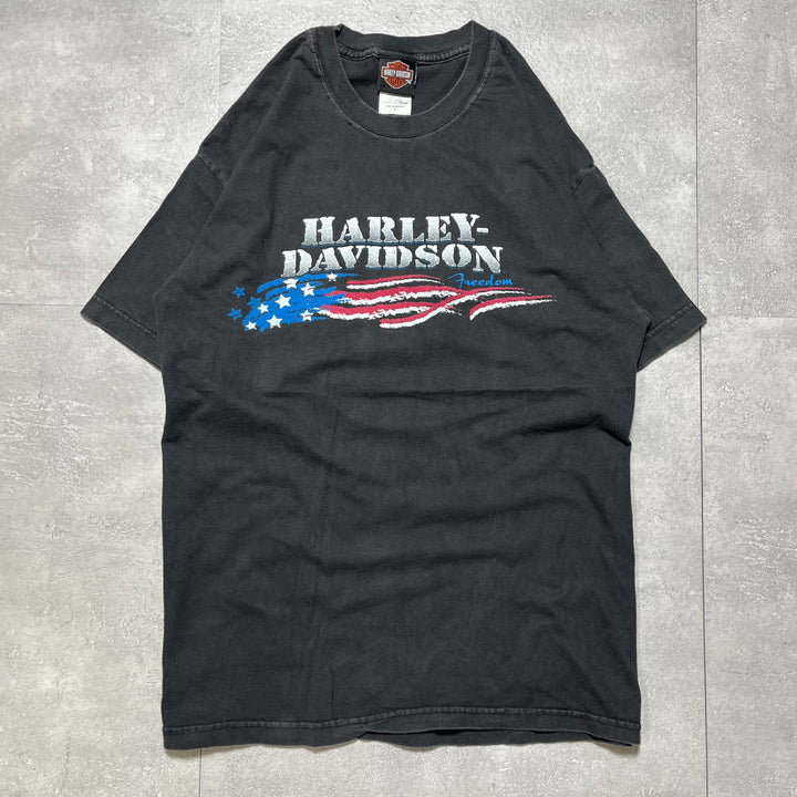 古着 USA製 Harley-Davidson/ハーレーダビッドソン/ プリントTシャツ/ サイズL