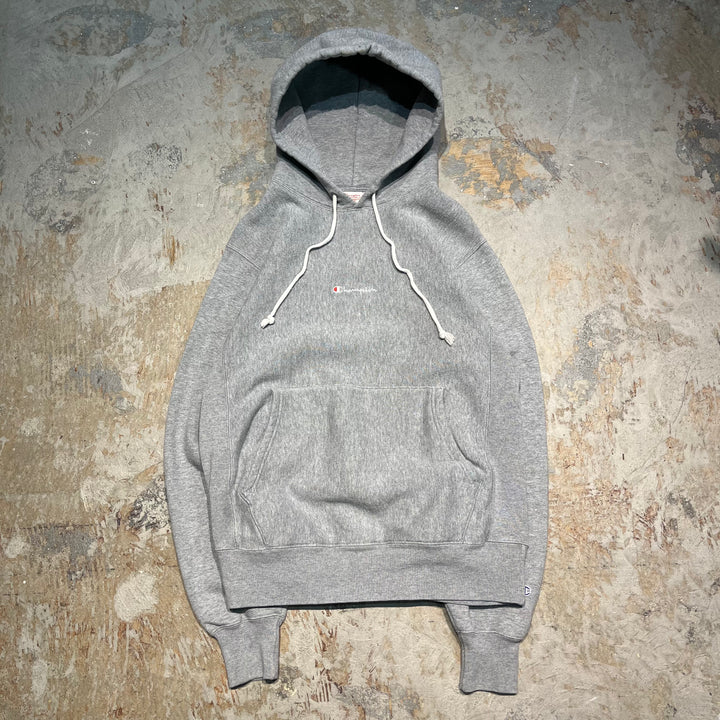 #1933 古着 Champion/チャンピオン / Pull Orver Hoody / プルオーバー パーカー / reverse weave /刺繍ロゴ / サイズS