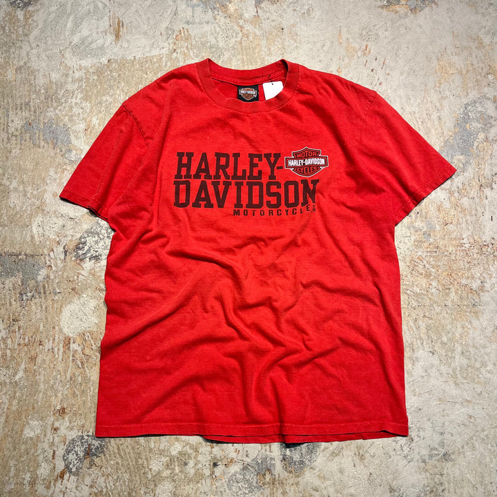 古着 Harley-Davidson/ハーレー ダビッドソン ジョージア州 サバンナ プリントTシャツ サイズL