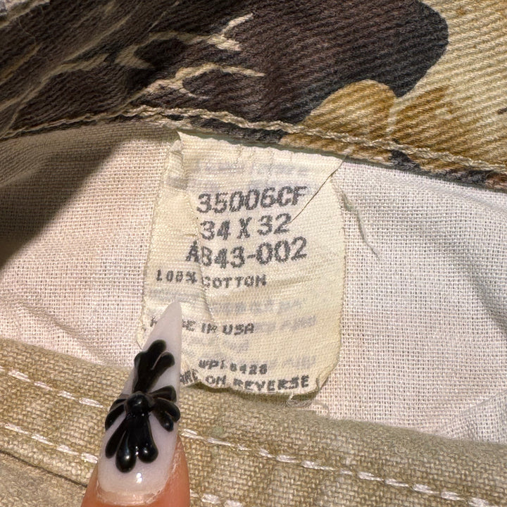 古着 Wrangler/ ラングラー/ リアルツリーカモパンツ/ 実寸サイズ34×32