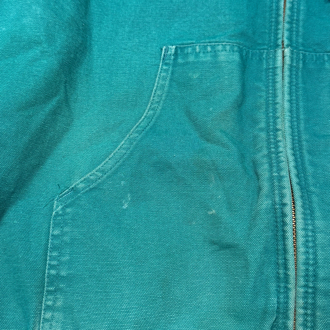 Used clothing Made in USA 80's~ Carhartt/ Carhartt/ Active jacket/ Duck fabric/ Thermal lining/ Size XL
