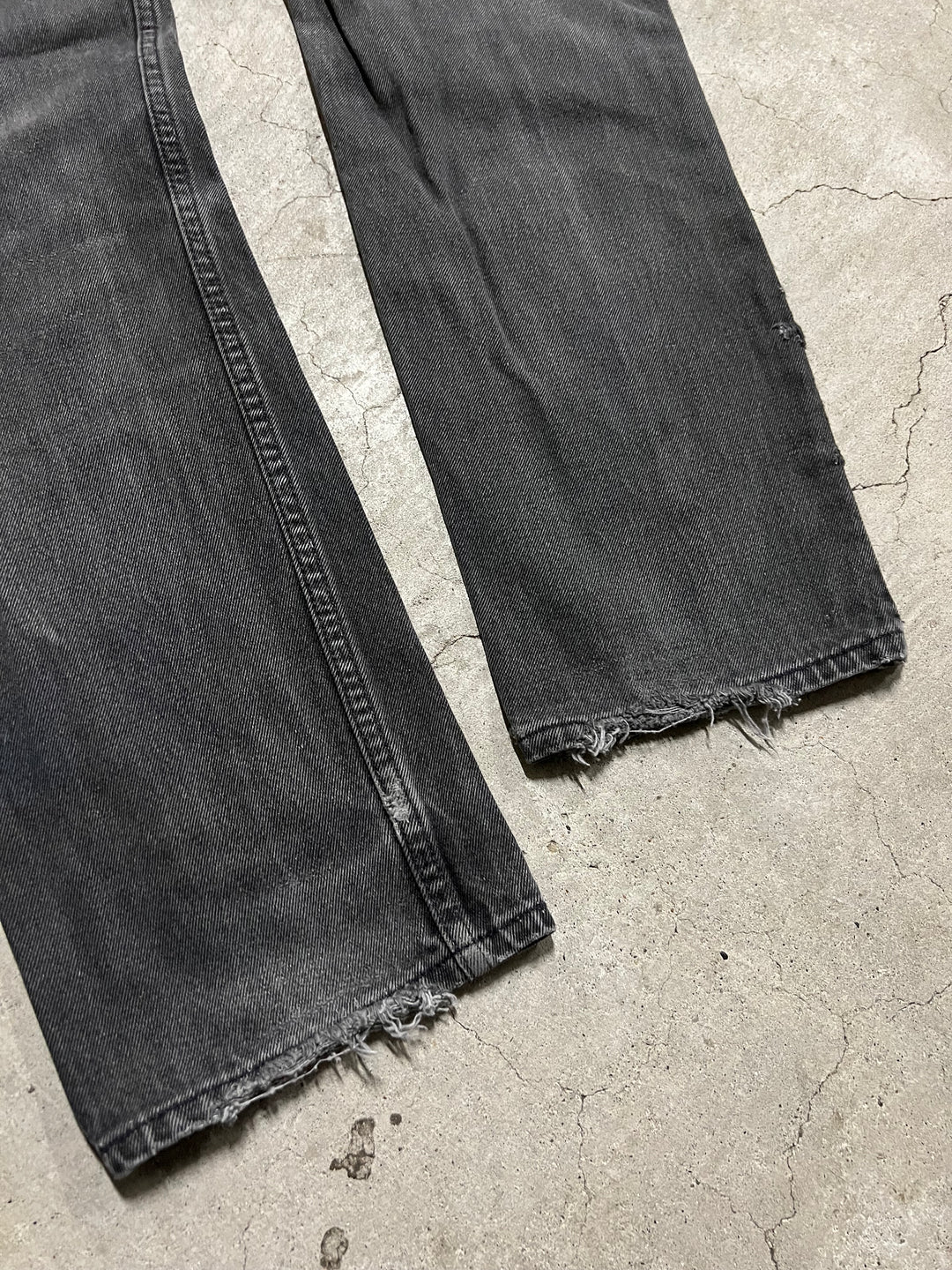 #MA21 古着 Levi's/リーバイス/Black Denim Pants/ブラックデニムパンツ/505/実寸サイズ32×31