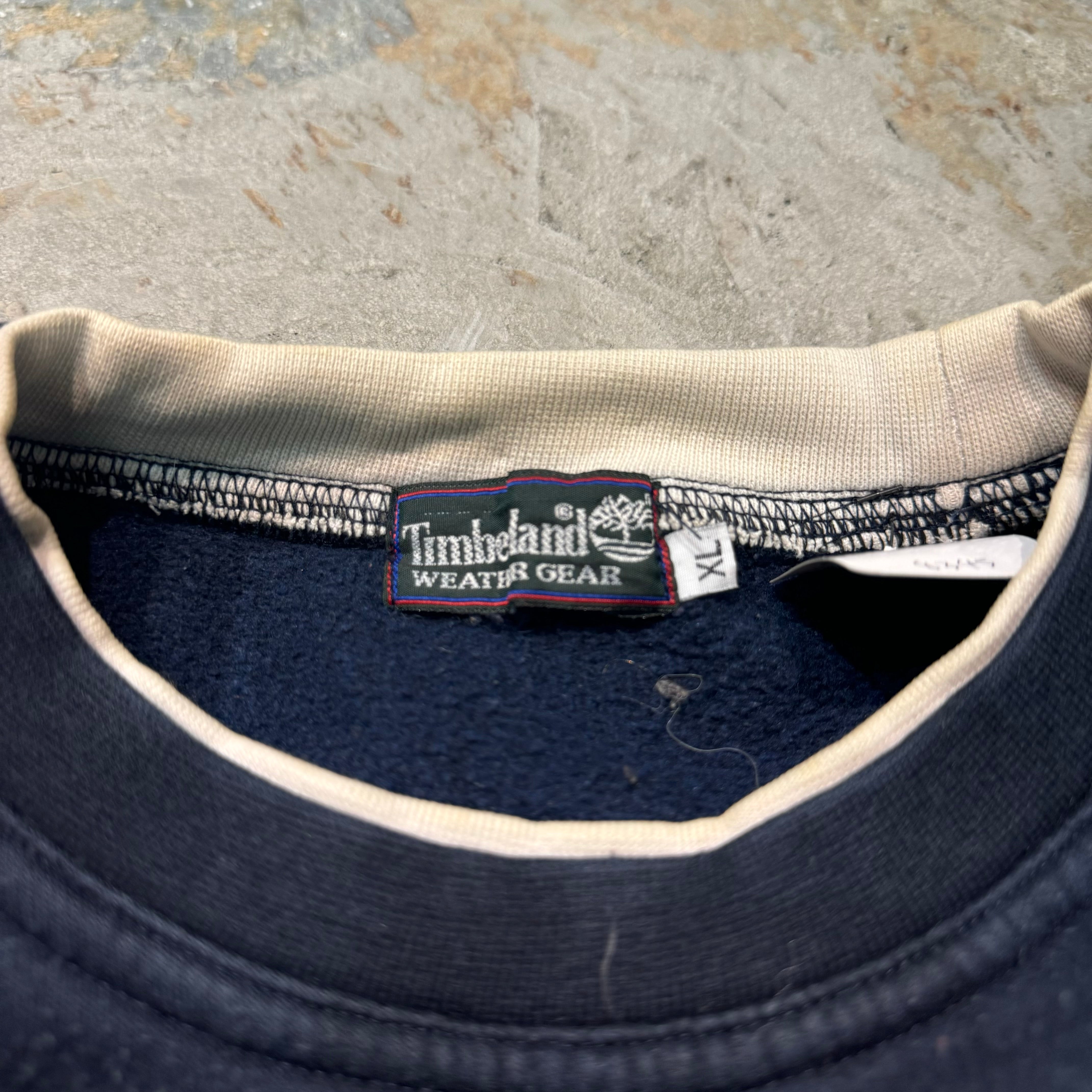 古着 timberland/ティンバーランド/クルーネックスウェット