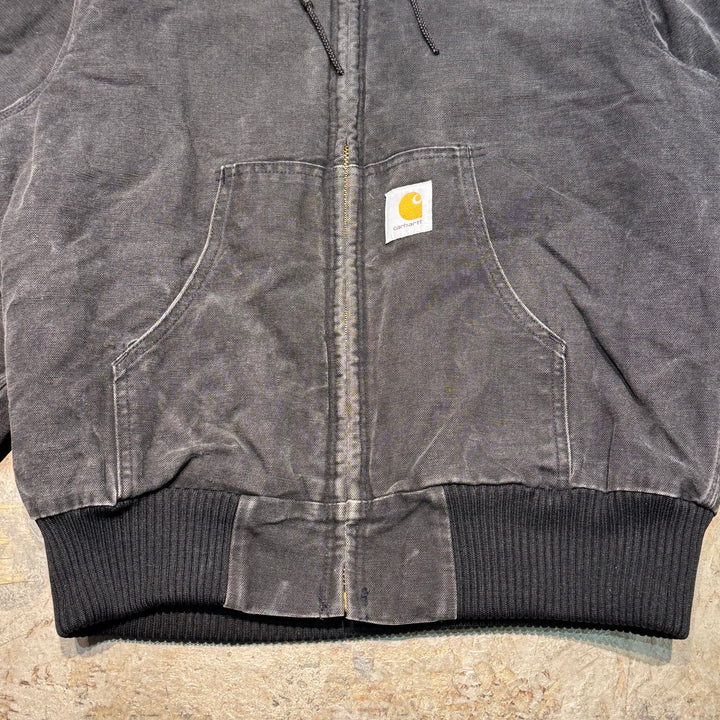 미국 80 년대에서 만든 중고 의류 ~ Carhartt/ Carhartt/ Active Jacket/ Duck Fabric/ Quilted Lining/ Size M
