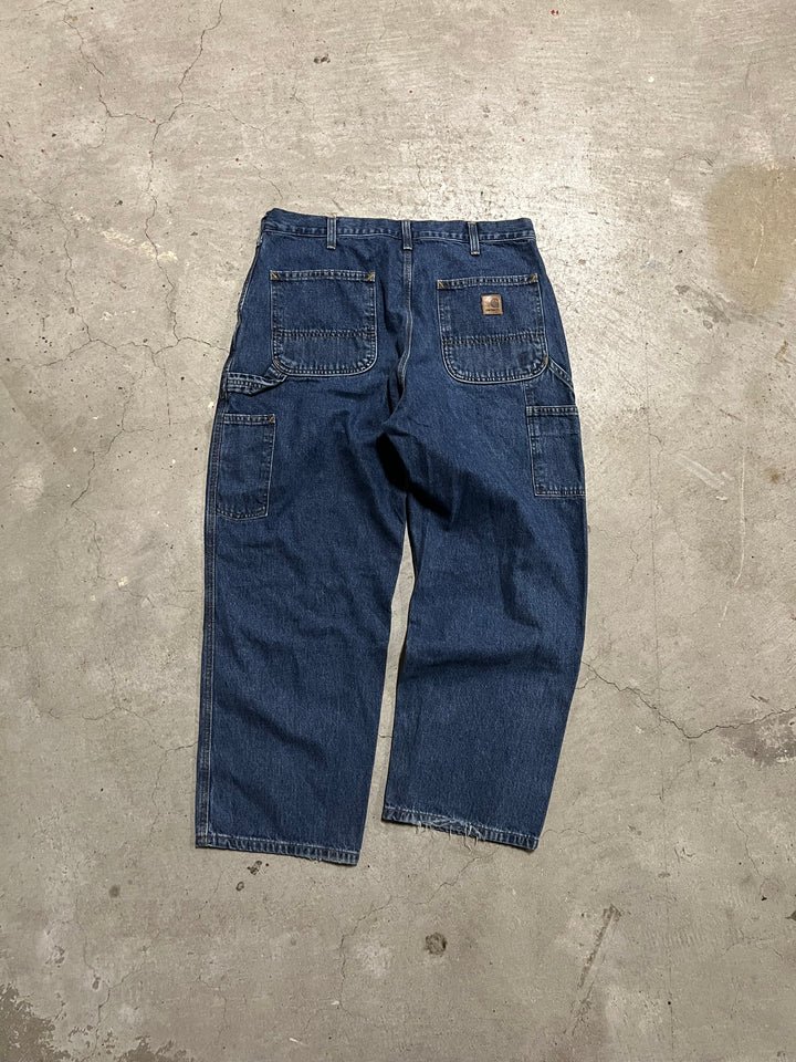 #MA34 古着 Carhartt/カーハート/ Denim Painter Pants/デニム ペインターパンツ/実寸サイズ34×28