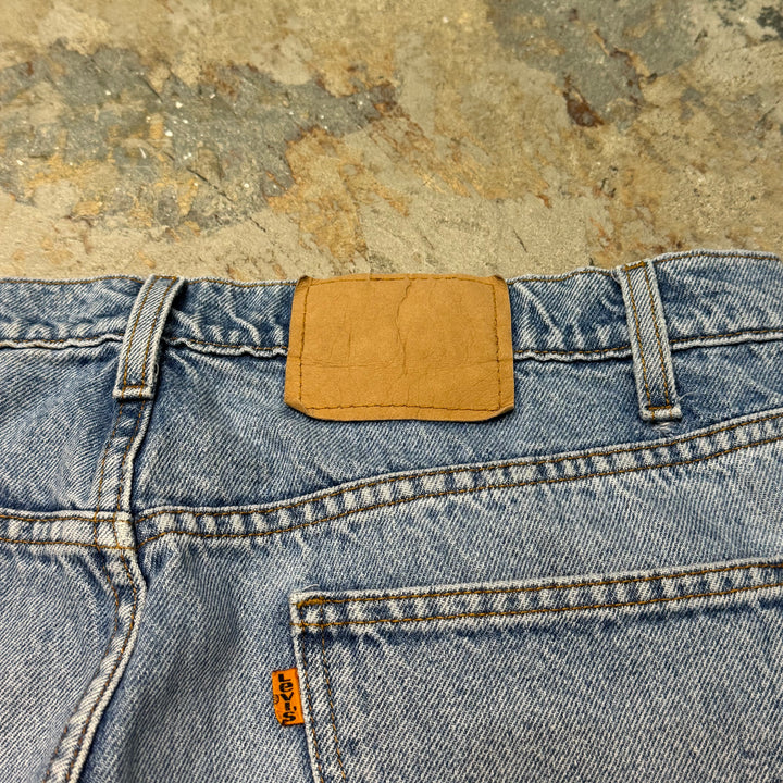 古着 Levi's 550 Customize Jorts/ リーバイス カスタマイズ ジョーツ/ Denim Pants/ デニムパンツ/ 実寸サイズ37