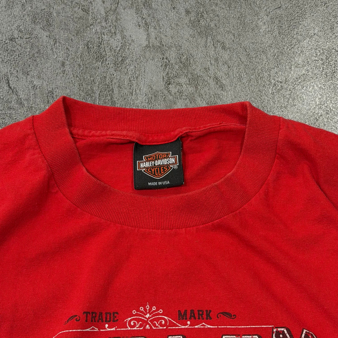 古着 USA製 Harley-Davidson/ハーレーダビッドソン/ プリントTシャツ/ サイズ2XL