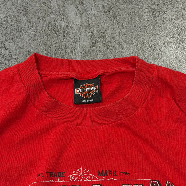 古着 USA製 Harley-Davidson/ハーレーダビッドソン/ プリントTシャツ/ サイズ2XL