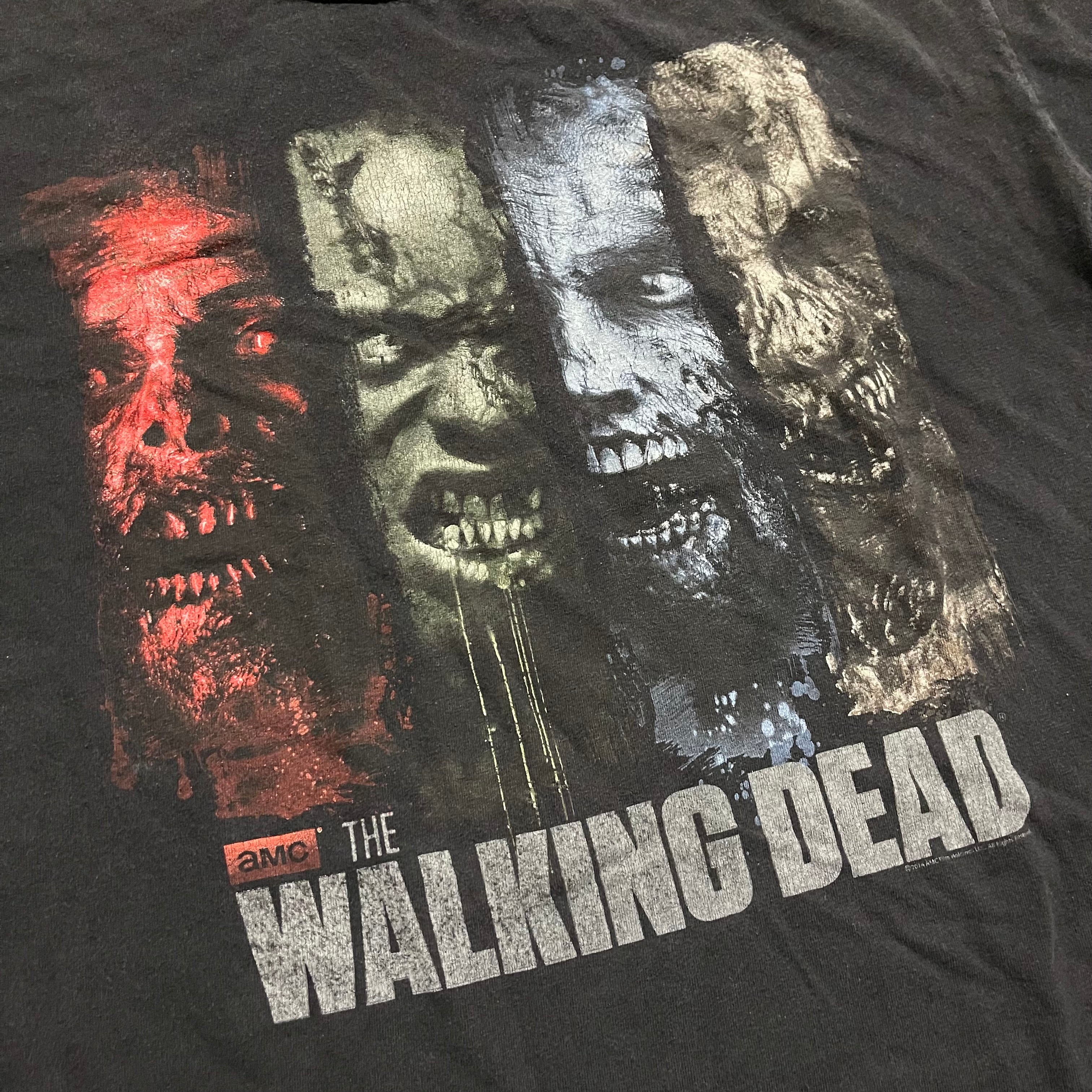 古着 ウォーキング・デッド/TWD/プリントTシャツ/サイズL相当