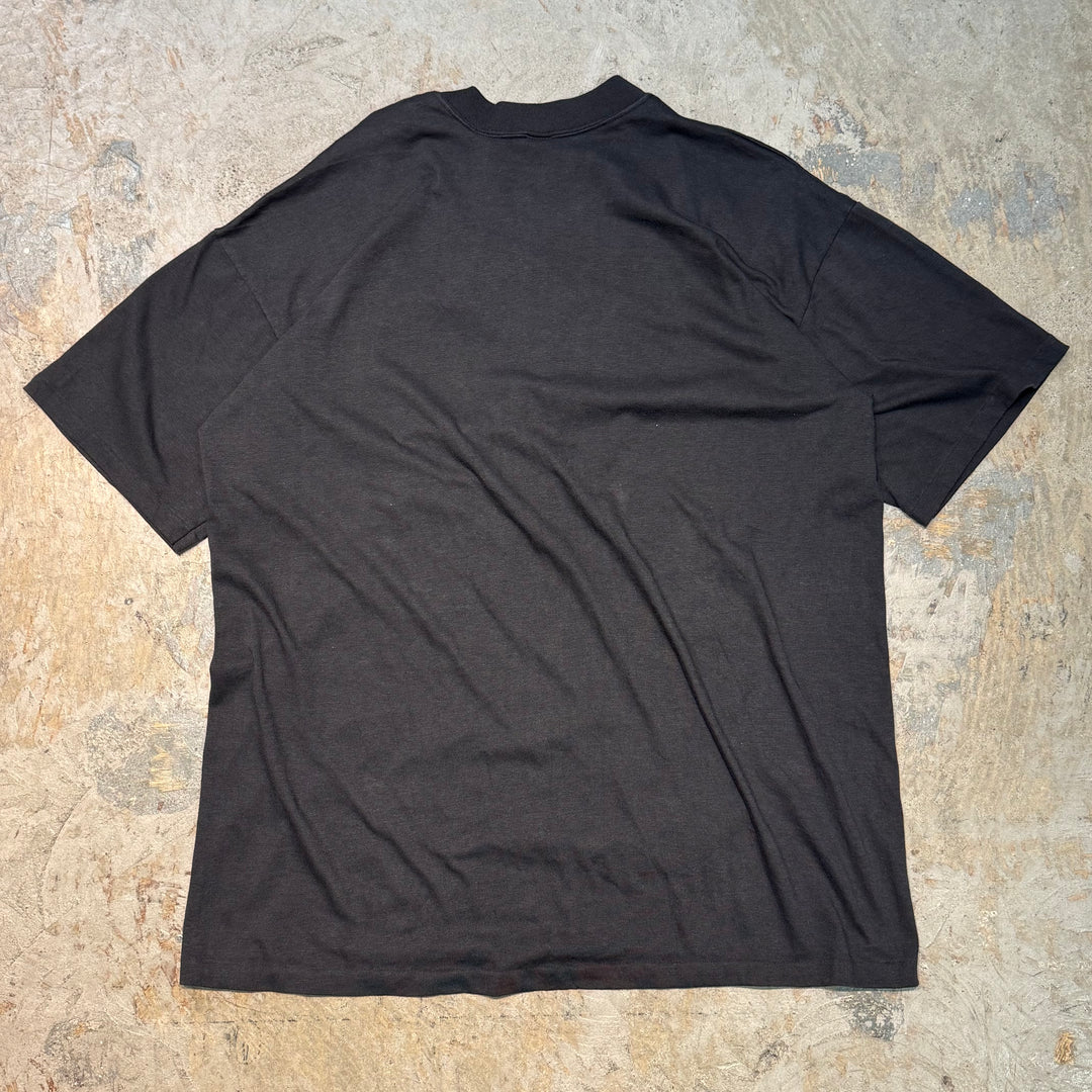 古着 USA製 70's〜80's USAVINTAGE/ スカルプリントTシャツ/ シングルステッチ/ サイズXL