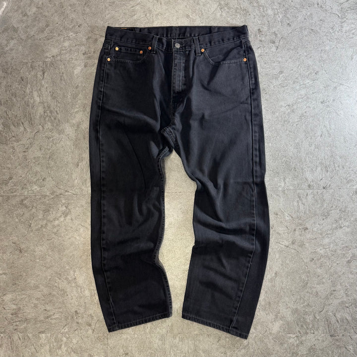 古着 Levi's/ リーバイス/ ブラックデニムパンツ/ 505/ 実寸サイズ36×29