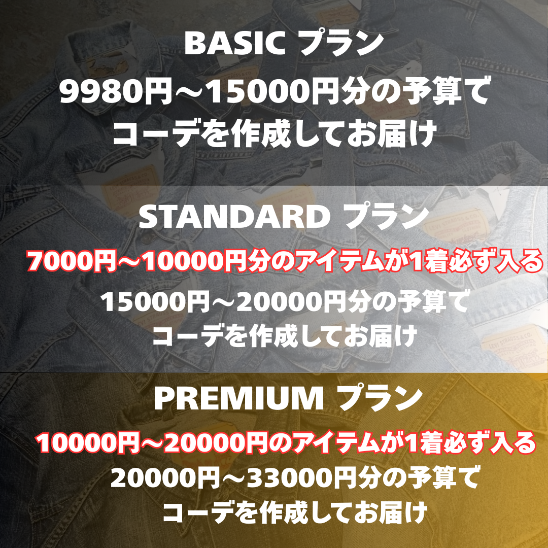 1着3300円～ 二日間限定！Carharrtが無料でGETできる！コーデBOX3着セット×Carharrtパンツ１本