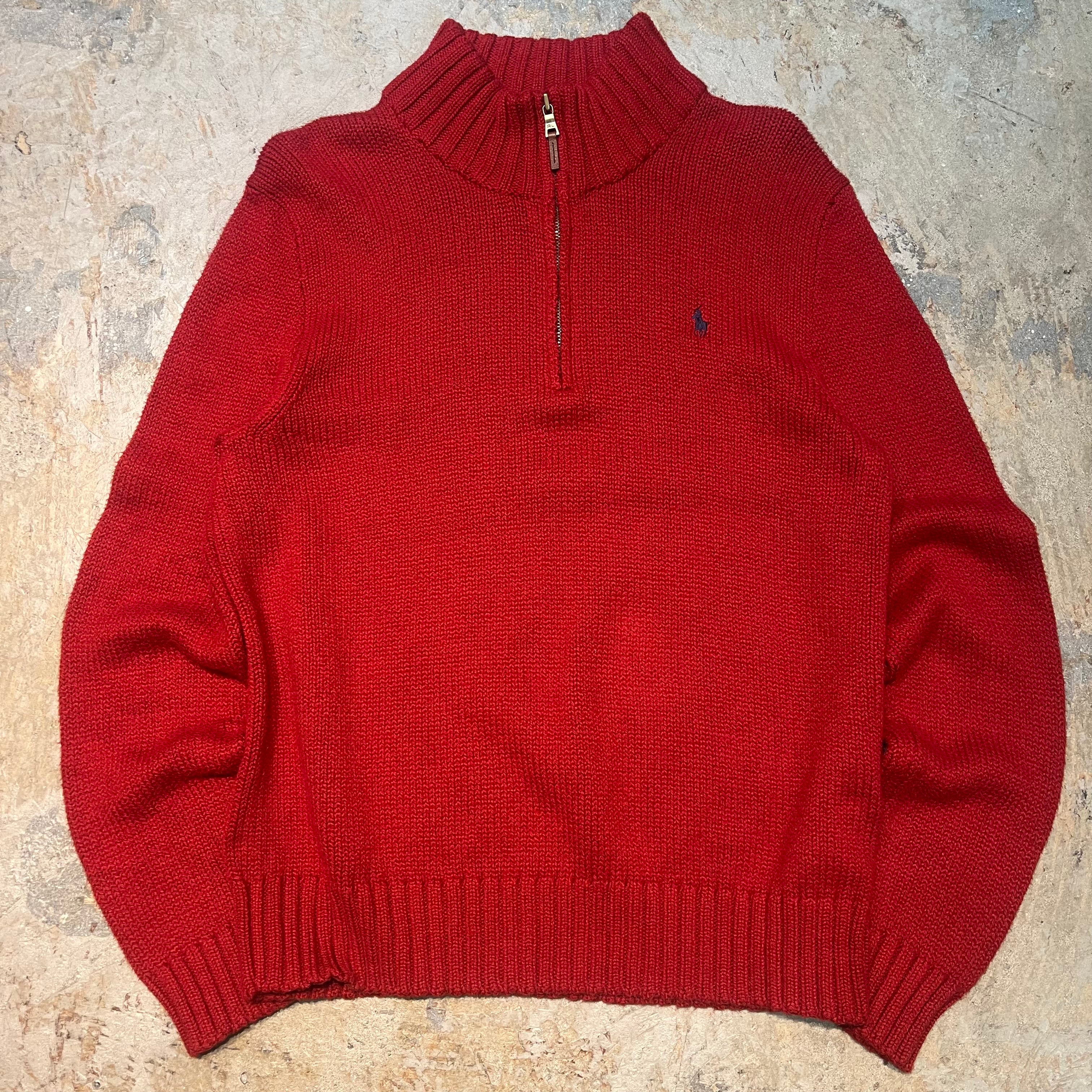ハーフジップニット – 古着屋 MUJIN