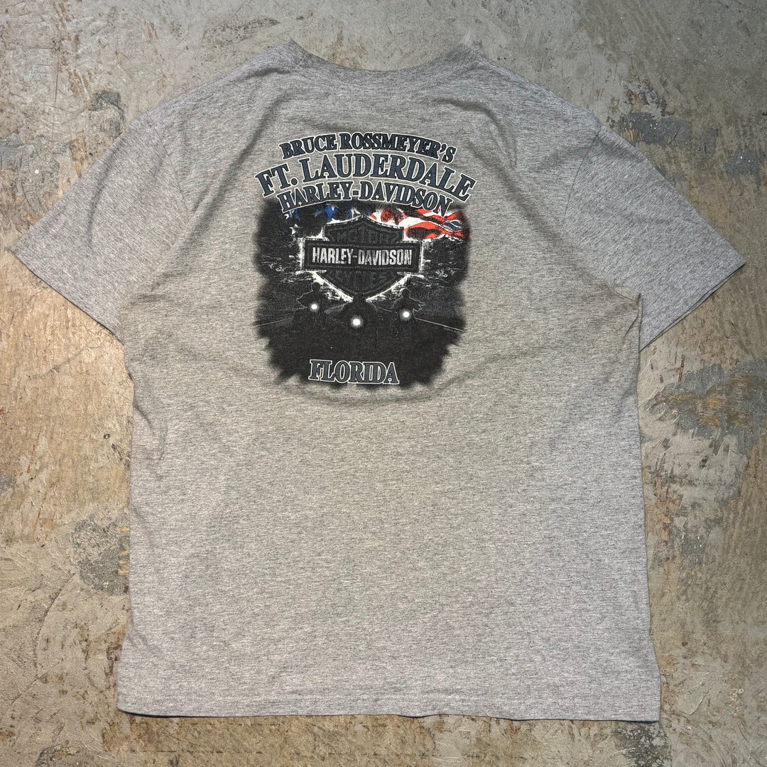 二手衣服Harley-Davidson/哈雷戴维森/印花T恤/尺寸L相当