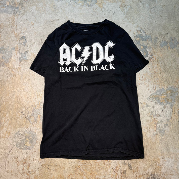 빈티지 AC/DC/아티스트 티셔츠/프린트 티셔츠/크기 m