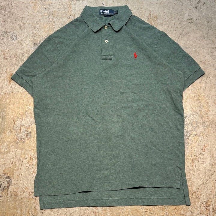 古着 polo by ralph lauren/ ポロ バイ ラルフローレン/ 半袖ポロシャツ/ サイズL