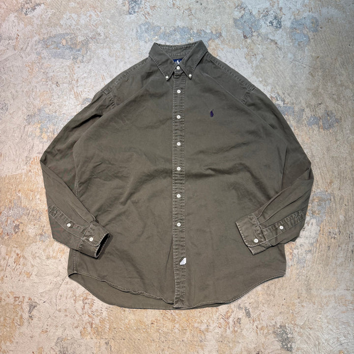 중고 의류 90의 Ralph Lauren/Ralph Lauren/Long Sleeve Shirt/Plain/Size L