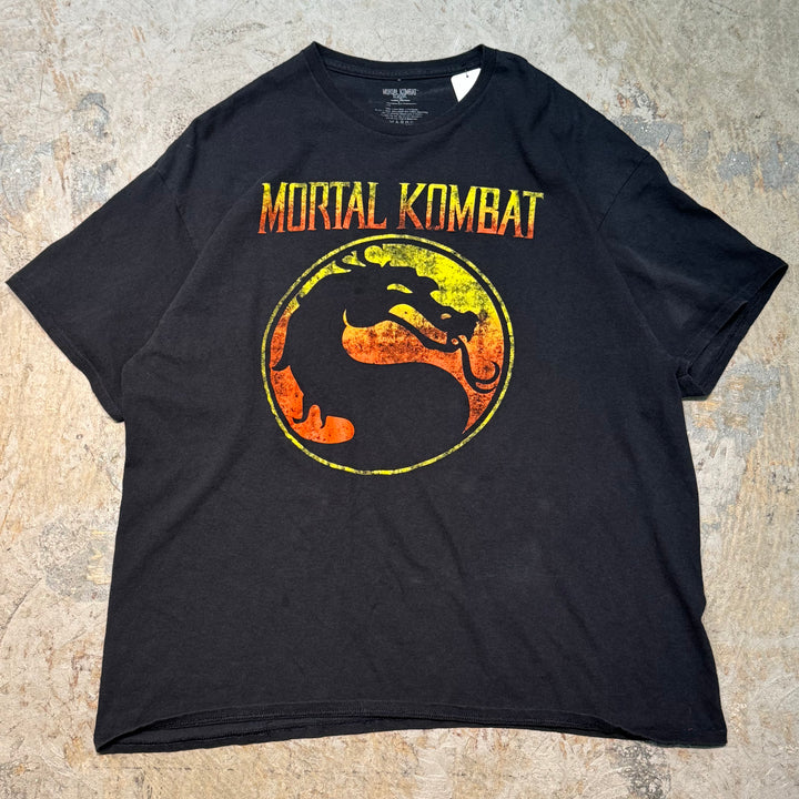 중고 의류 필멸의 Kombat/ Mortal Kombat/ Printed T-Shirt/ Size 2XL