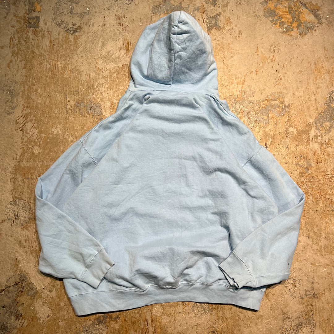 #1967 古着 Unknow/Pull Over Hoody /プルオーバーパーカー/カレッジロゴ/サイズXL相当