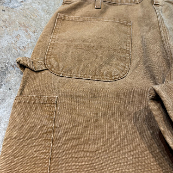 古着 USA製 Carhartt/ カーハート/ ダック地ペインターパンツ/ 実寸サイズ34×30