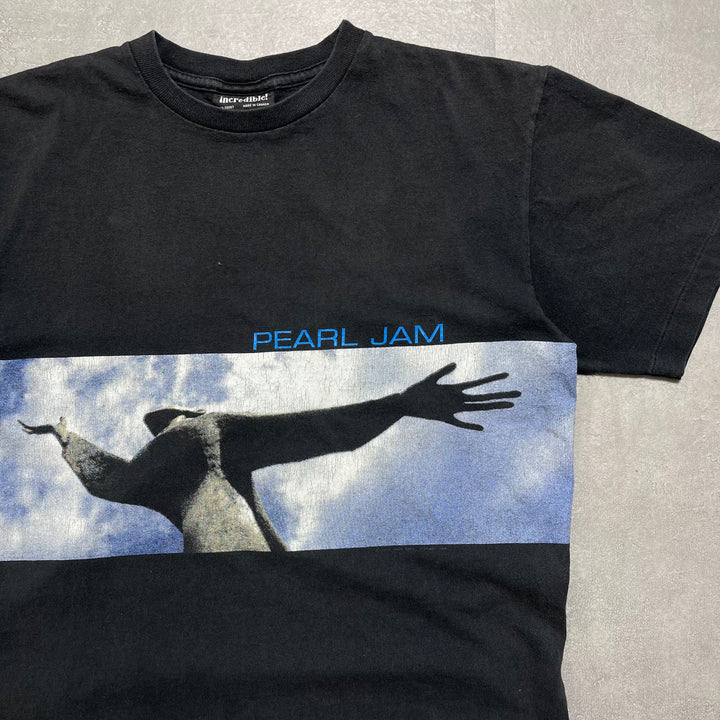 古着 カナダ製 90's / PEARL JAM/パールジャム / ツアーTシャツ / バンド / incredible!ボディ/サイズＬ相当