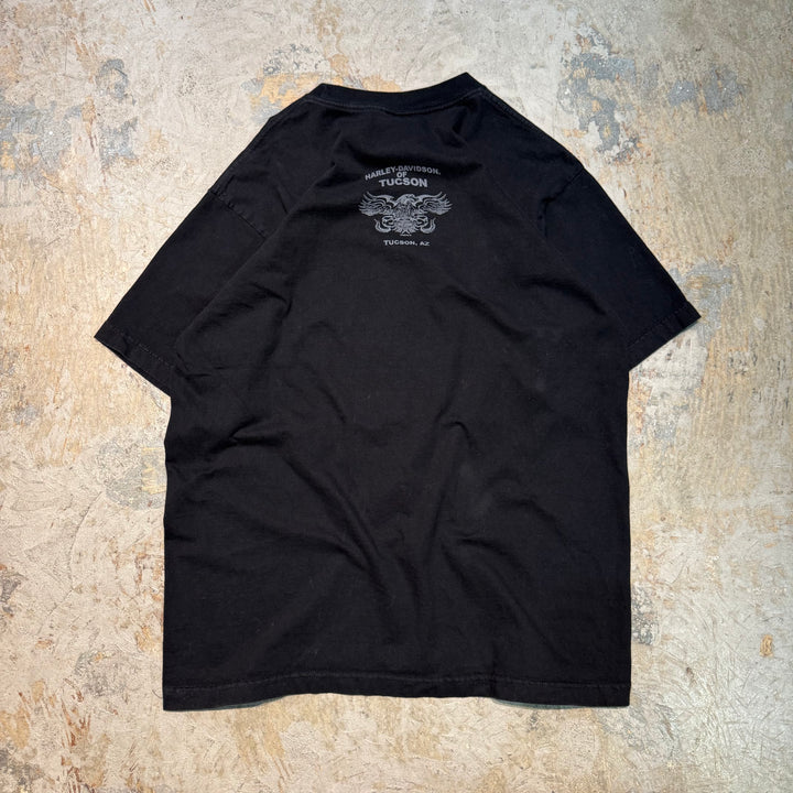 古着 USA製 Harley-Davidson/ハーレーダビッドソン/ プリントTシャツ/ サイズXL