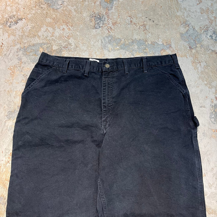 #4511 古着 Carhartt/カーハート/ Duck Painter Pants/ダック地 ペインターパンツ/B11 BLK/サイズ44×30