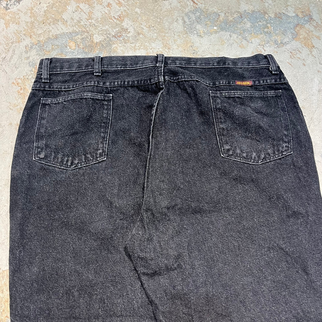 #4198 古着 BIGBEN/ビッグベン/Black Denim Pants/ブラックデニムパンツ/サイズ44×30