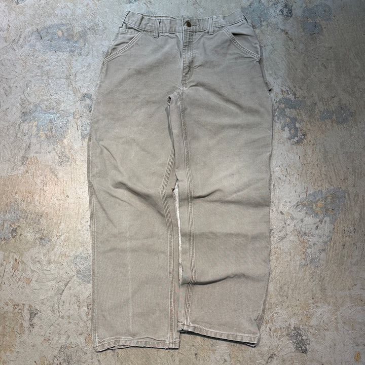 古着 Carhartt/カーハート/ダック地ペインターパンツ/実寸サイズ29×29