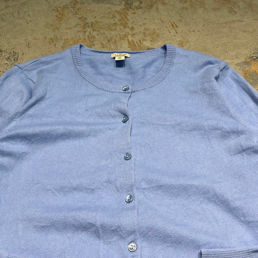 #3381 L.L.Bean/エルエルビーン/CottonknitCardigan/コットンニットカーディガン/サイズM