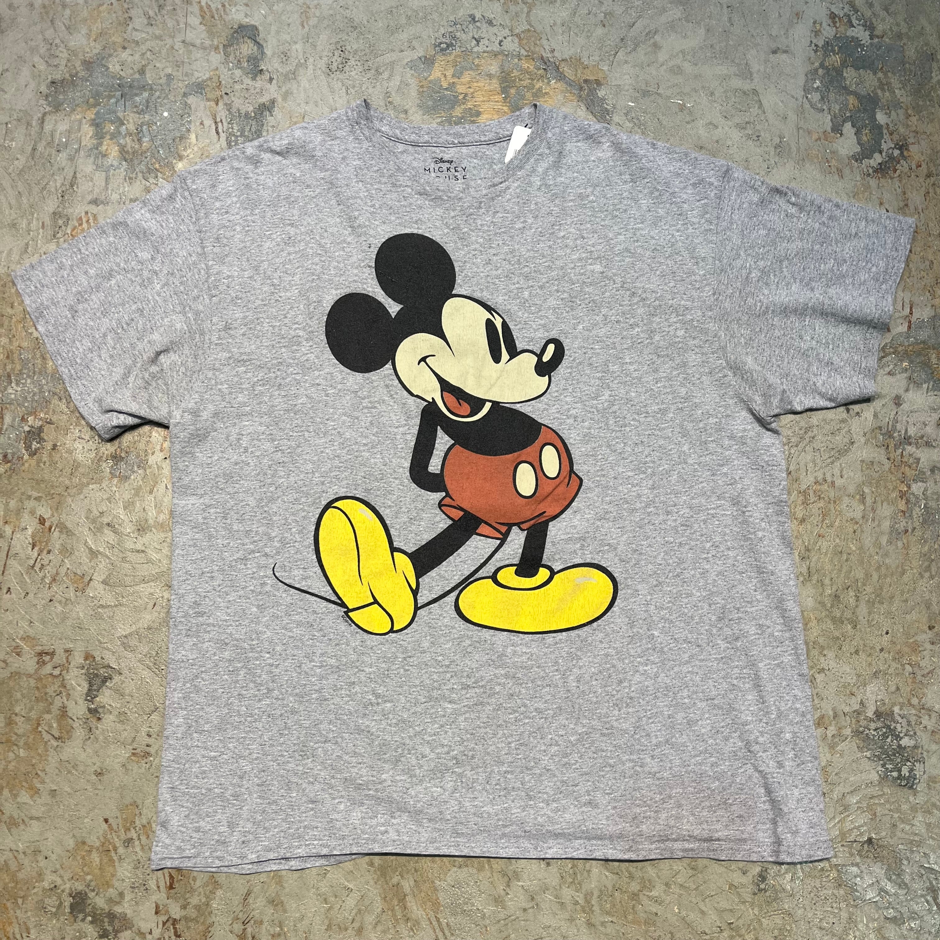 90s vintage ディズニーミッキーマウス プリントTシャツ ネイビーXL 90s 90年代 ディズニー ミッキーマウス ネイビー 紺 アメリカ製