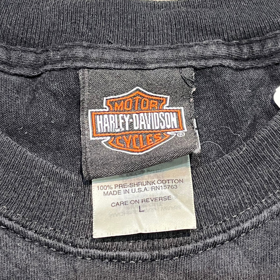 Used clothing Made in USA Harley-Davidson/Harley-Davidson/Printed T-shirt/Size
