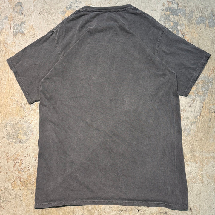 古着 USAVINTAGE/ プリントTシャツ/ スカル/ バイク/ サイズL