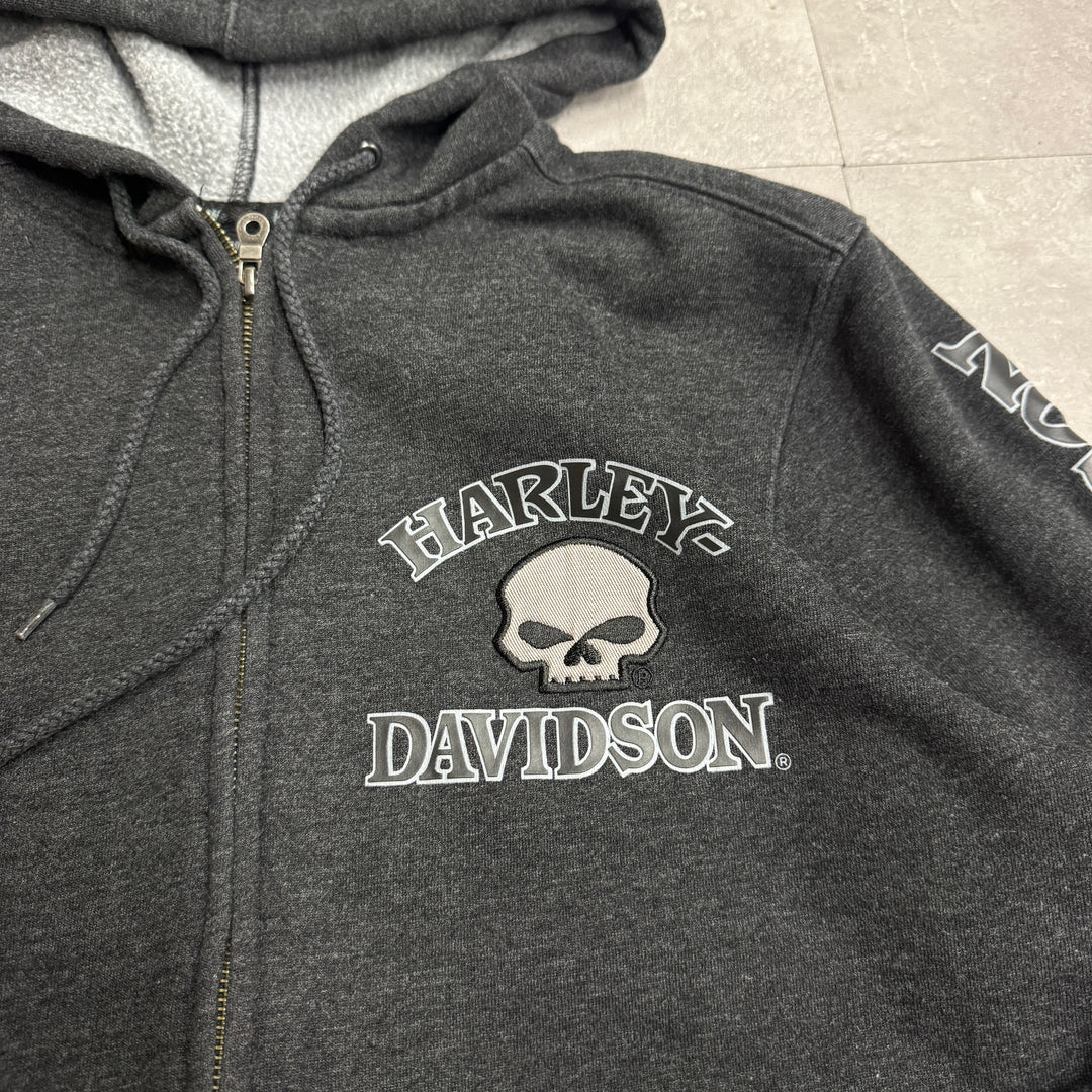古着 /HARLEY-DAVIDSON / ハーレーダビッドソン/ジップパーカー/サイズM