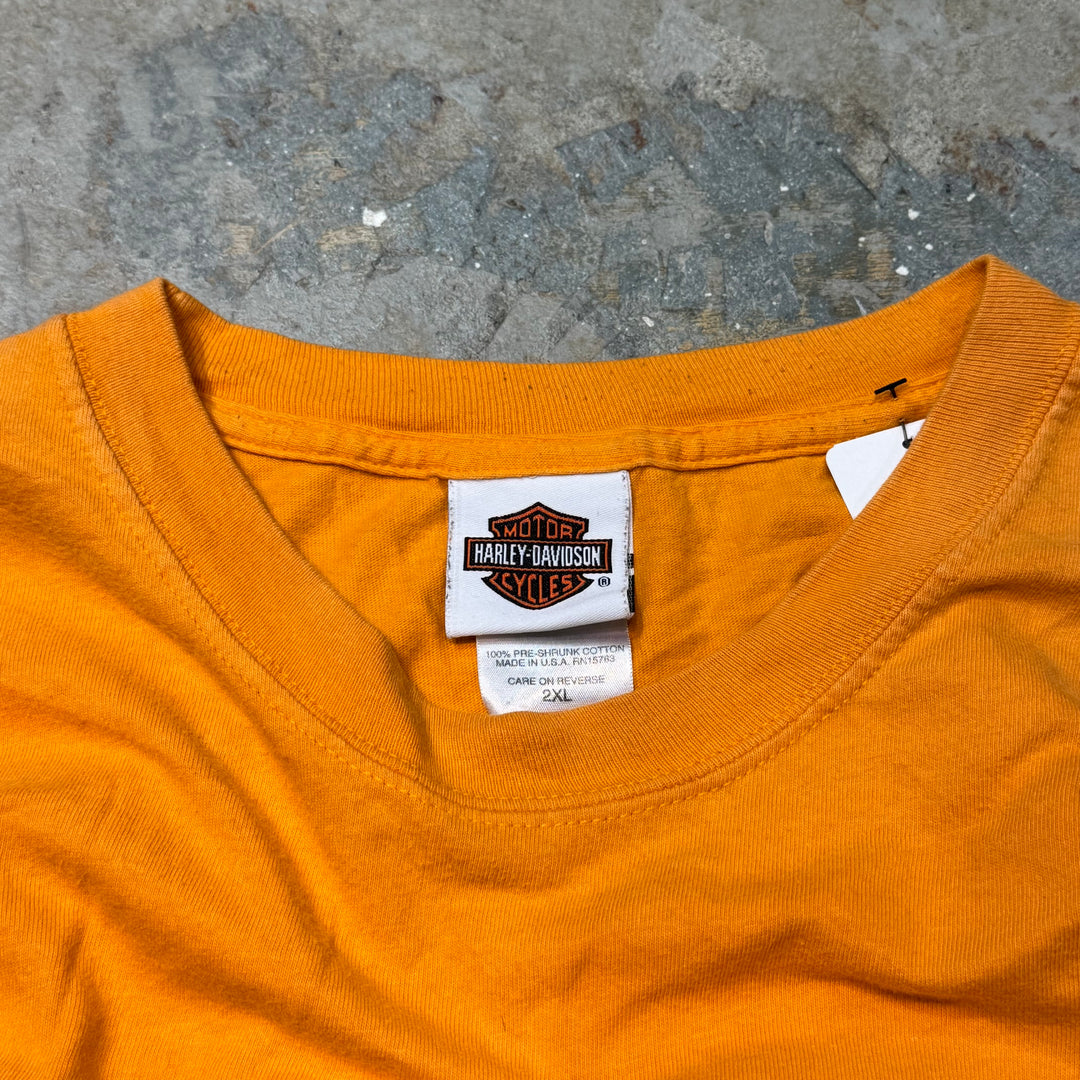 二手衣服Harley-Davidson/哈雷戴维森/印花T恤/尺寸2xl