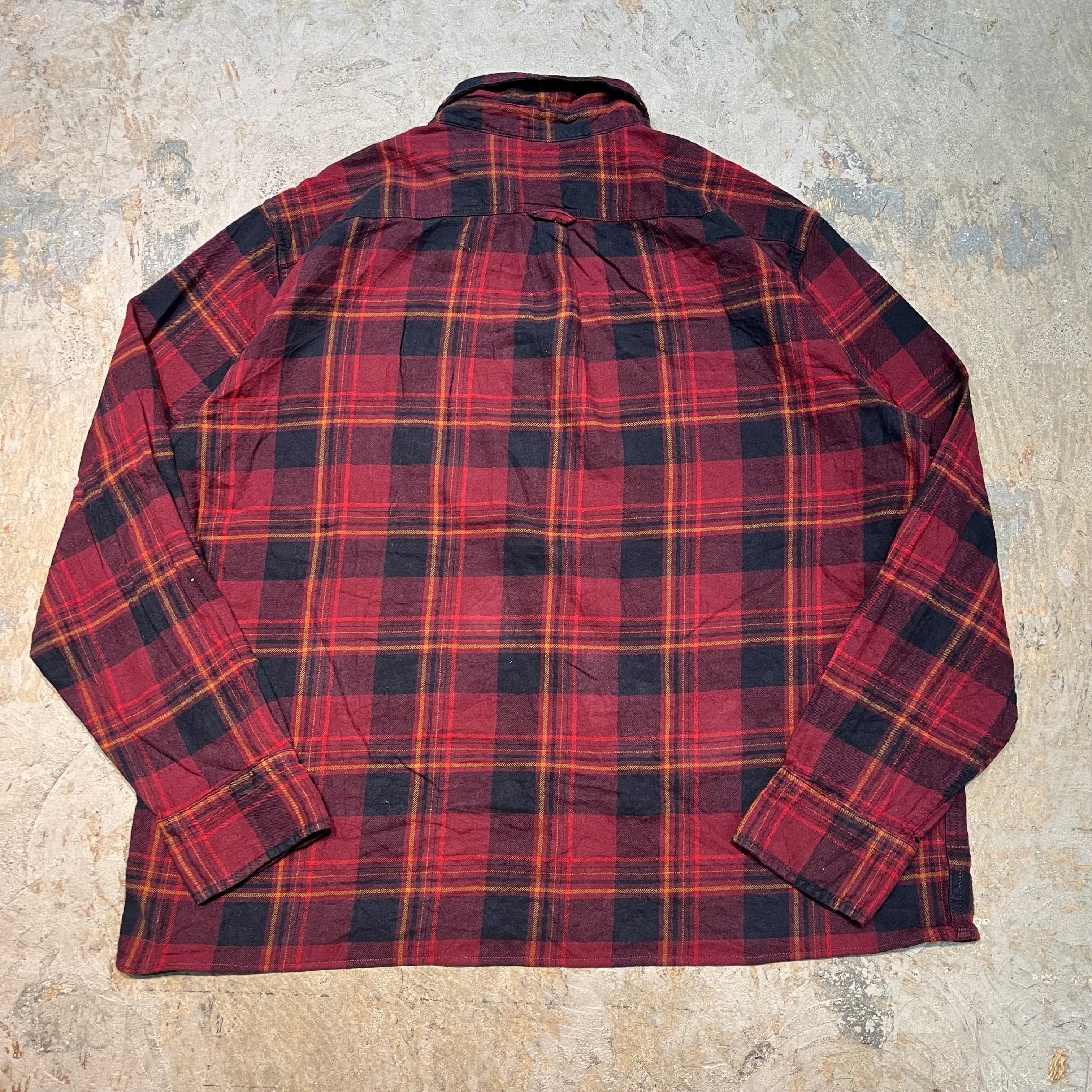 古着 Eddie Bauer/ エディー・バウアー/ コットンネルシャツ/ チェック