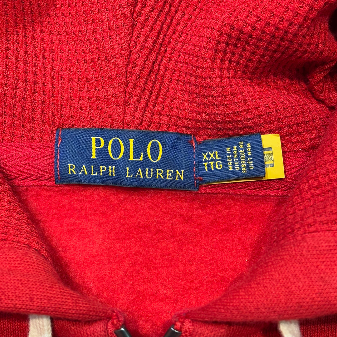 古着 POLO by Ralph Lauren/ ポロラルフローレン/ジップアップパーカー/ダブルフェイス/サイズXXL