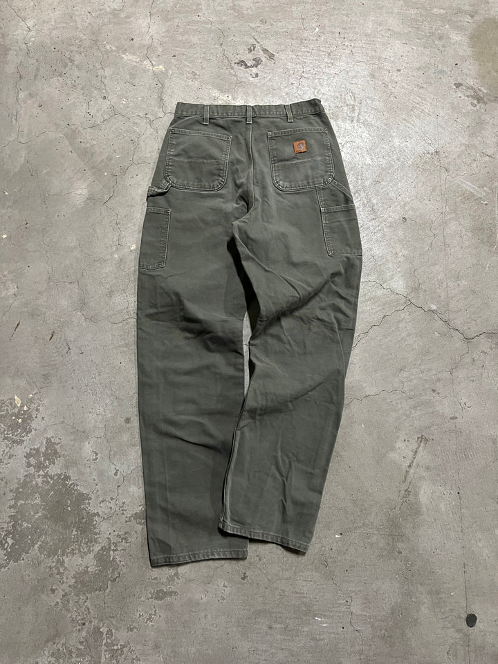 #MA08 古着 Carhartt/カーハート/ Duck Painter Pants/ダック地 ペインターパンツ/ワークパンツ/実寸サイズ32/31