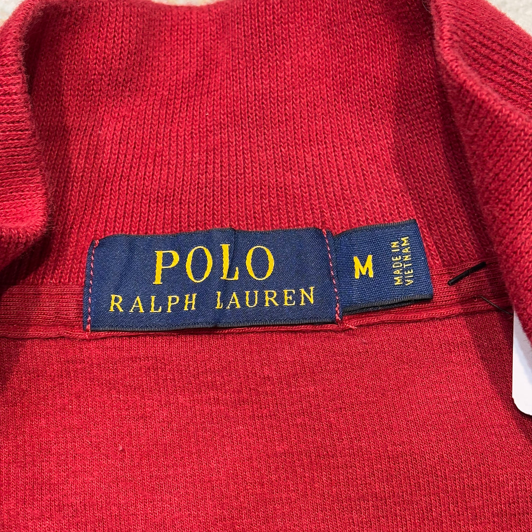 古着 POLO by Ralph Lauren/ ポロラルフローレン/ ハーフジップニットセーター/ サイズM