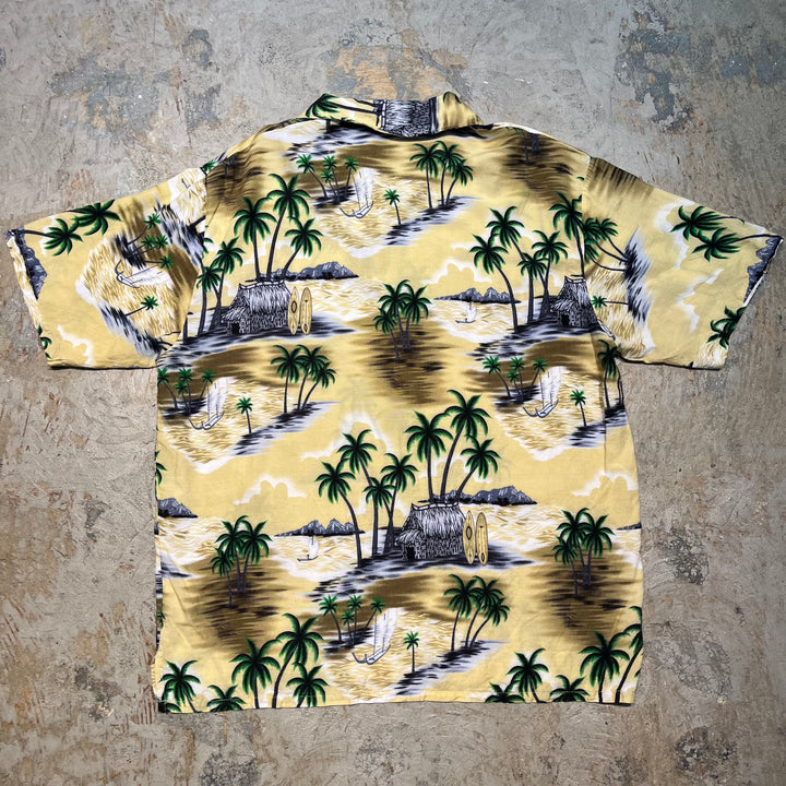 古着 USAVINTAGE / 半袖シャツ/ アロハシャツ/ 開襟/ サイズXL