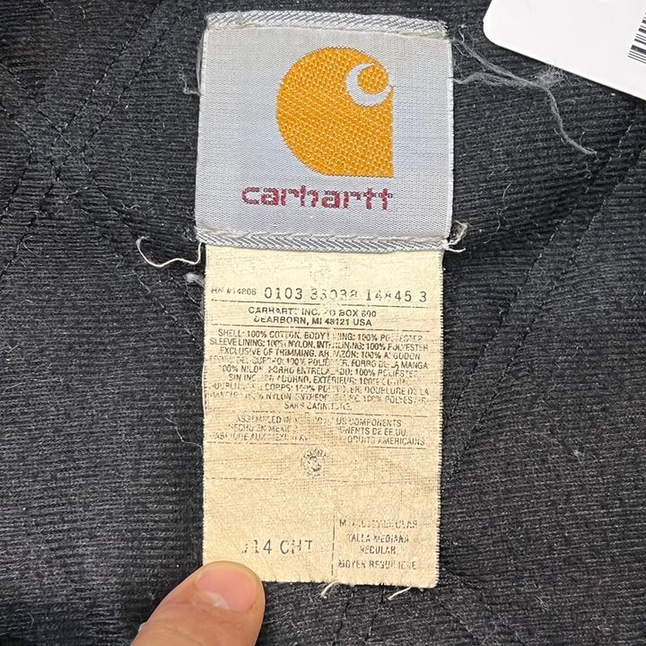 古着 carhartt/ カーハート/ サンタフェジャケット/襟コーデュロイ/サイズM相当