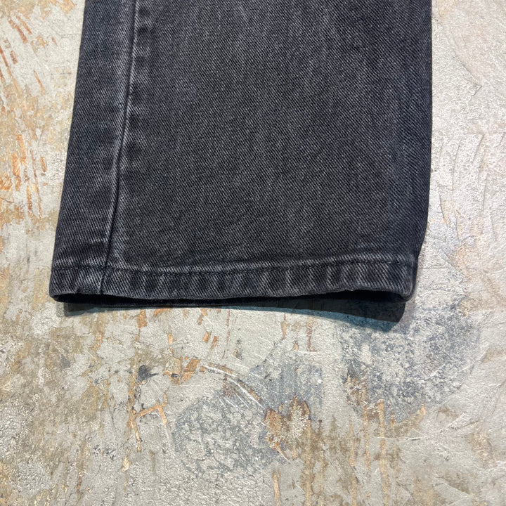 #4186 古着　Lee/リー/Black Denim Pants/ブラックデニムパンツ/サイズ32×32